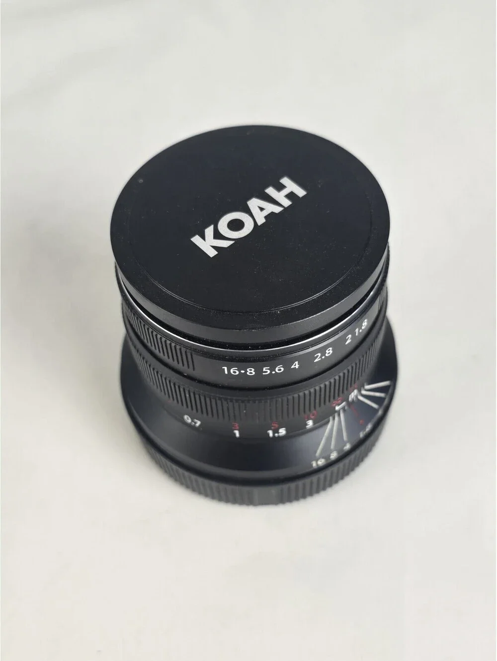 Koah Artisans 55mm f/1.8 Large Aperture Manual Focus Lens for Canon RF (Black)B